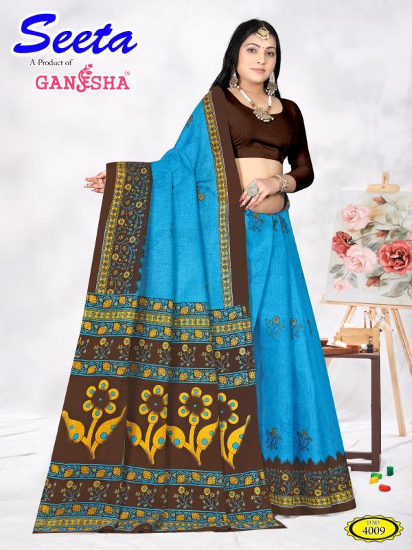 Ganesha Seeta Vol-04 – Cotton Sarees